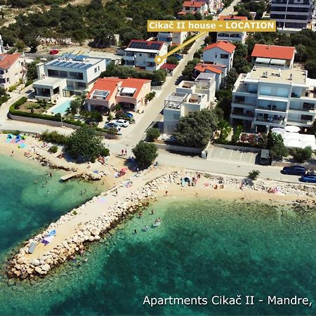 Apartments Cikac II - Modern Apartments By The Beach Mandre Esterno foto